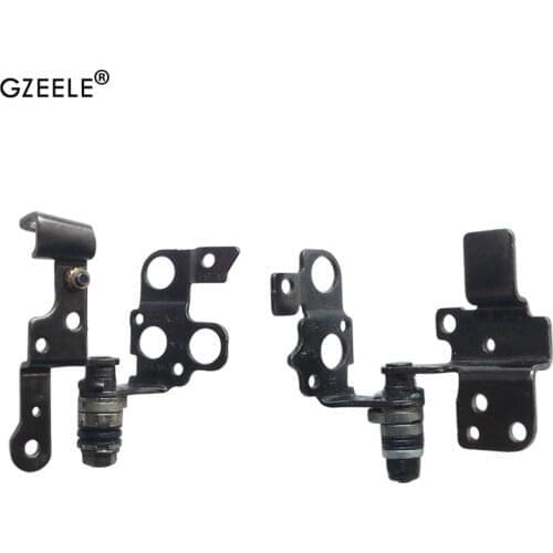 GZEELE NEW 1 pair LCD Hinges For HP Envy Touchsmart M6-N000 15Z-Q ENVY 15-Q series LCD Hinges set Left Right 720548-001