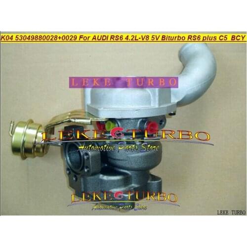 K04-028 K04-029 077145704K 077145704KV 077145704KX 53049700028 53049700029 Turbo For AUDI RS6 V8 5V Biturbo RS6 C5 BCY 4.2L