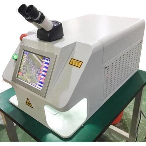 Factory price 100j YAG spot jewelry laser welding machine laser soldering machine for dental goldsmith metal with CCD camera