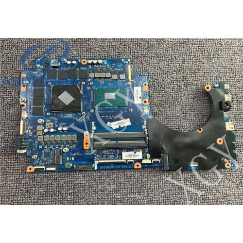 Laptop motherboard DAG3BCMBCG0 For HP 17-AN 17T-AN 17T-AN000 17-AN012DX motherboard I7-7700HQ CPU RX580 8GB GPU 929522-601