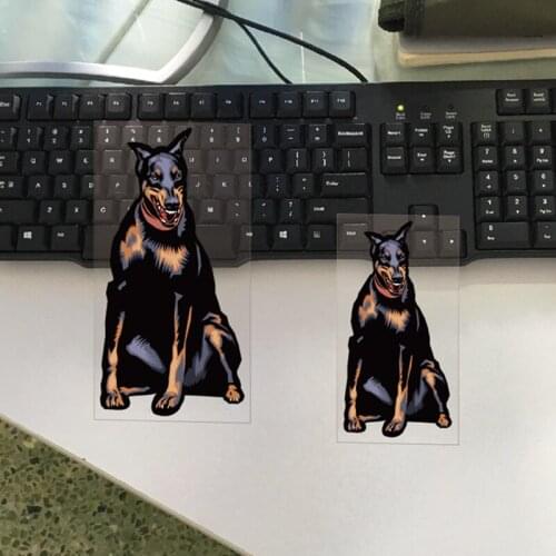 Cute and Handsome Dog Decals Waterproof Reflective Car Stickers