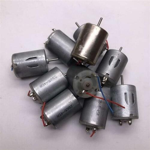 Mini 280 DC 3-12V 5000-15000RPM DC Motor High Speed Strong Magnetic DIY Motors Electric Machinery Tool 2865-45r