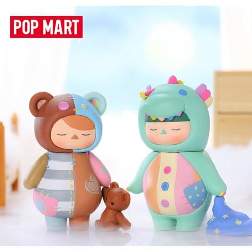 POPMART PUCKY Elf Sleeping Baby Series Blind Box Toys Model Confirm Style Cute Anime Figure Gift Surprise Box