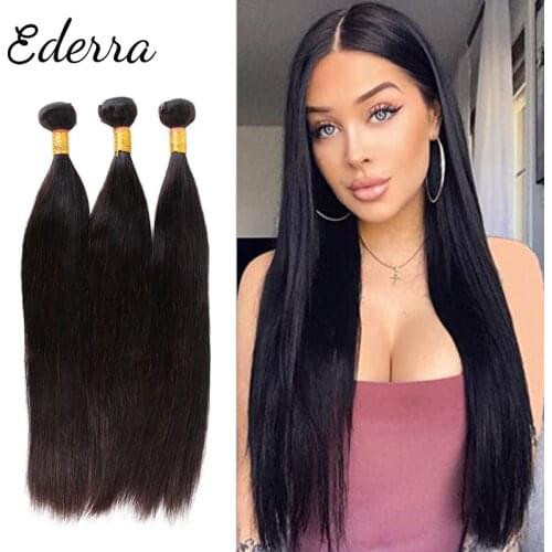 Straight Hair Bundles Bone Straight Human Hair Bundles 10-40 inch Virgin Hair Bundles Brazilian Weave Human Hair Extensions