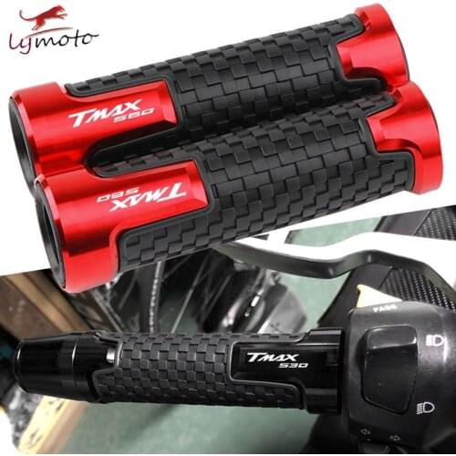 Motorcycle Handlebar Grips For YAMAHA TMAX T-MAX 530 500 560 TMAX500 TMAX530 SX DX 2014 - 2017 2018 2019 2020 Moto Handle Grips