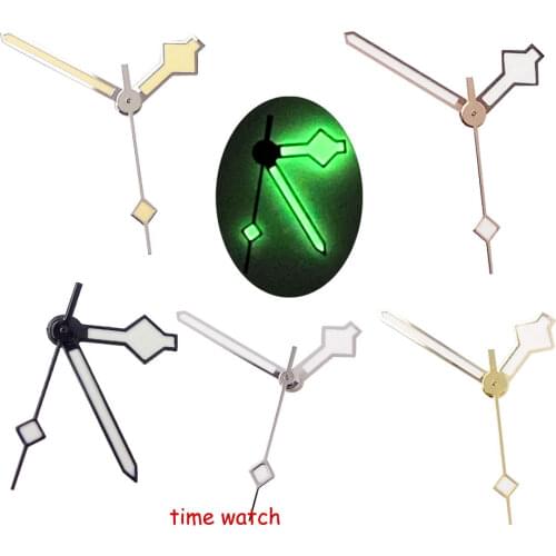 Snowflak Watch Hands luminous needles Fit NH35 ETA Miyota Mingzhu DG movement