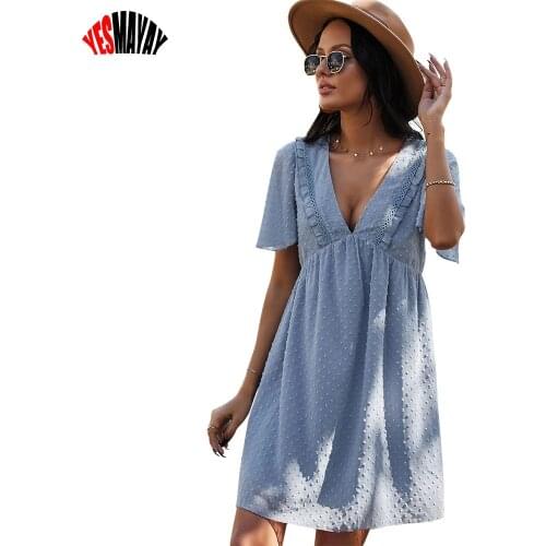 Yesmayay Fashionable Shirt Dresses