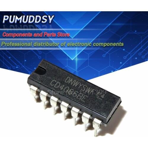 10PCS CD4066BE CD4066 4066BE 4066 DIP14