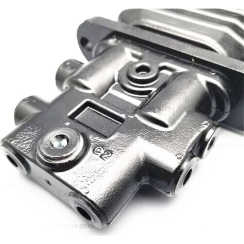 For excavator Kobelco 200 230 260 350 360 450 gun machine broken hammer foot valve five holes original high quality accessories