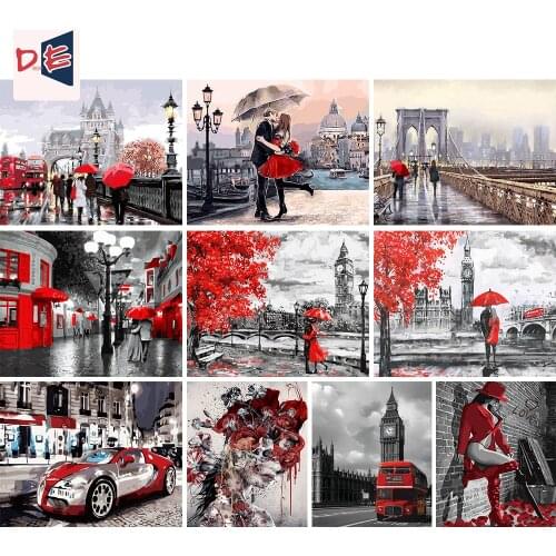 Картины-раскраски по номерам Drofe China At AliExpress