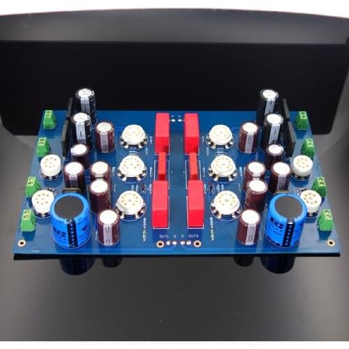 Hifi 6Z4 +12AX7 Stereo Tube preamp board /kit base on France JP200 preamplifier