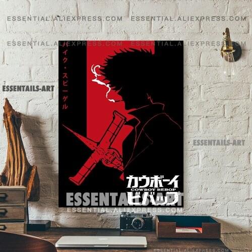The Space Cowboy Spike Spiegel Poster Canvas Wall Art Painting Decor Pictures Bedroom Study Living Room Home Decoration Prints