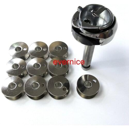 Rotary Hook & Bobbins For Juki LH-3528-7 Undertrimmer Industrial Sewing Machine