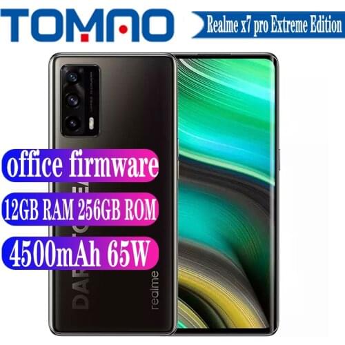 Original Official New Realme x7 pro Extreme Edition 5G SmartPhone Dimensity 1000+ Super AMOLED 90Hz 65W 64MP Rear camera NFC