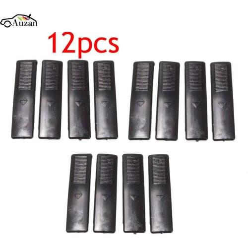 12PCs GJ6A505A1 Roof Rail Clip Rack Moulding Cover Replacement Black For Mazda 2 3 5 6 CX7 UK 2002-2015