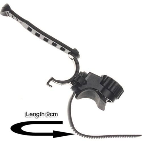 2Pcs 360° Rotating Bike Bicycle Handlebar Mount Flashlight Torch Clip Holder Grip Bracket