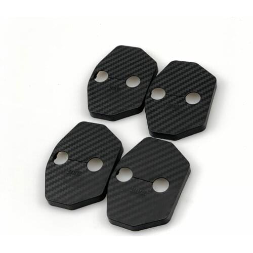 2pcs/set Anti Rust Car Door Lock Protective Buckle Cover For B-M-W Mini Cooper One+ S R55 R56 R57 R58 R59 Car Accessories