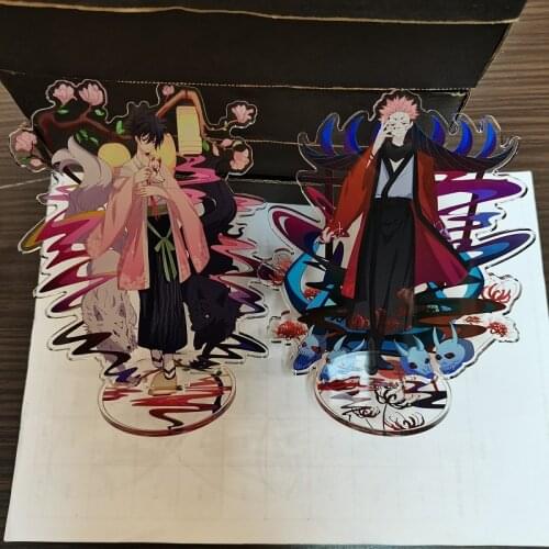 Jujutsu Kaisen Ryomen Sukuna Yuji Itadori Gojo Satoru Inumaki Toge Fushiguro Megumi Anime Figure BL Stand Model Plate Collect