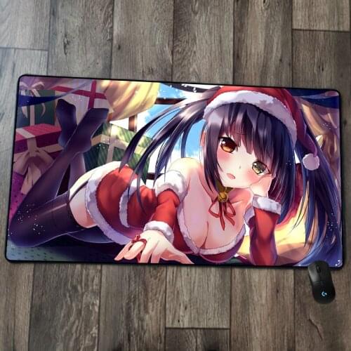 Dating Big Sexy Girls Battle Mouse Pad Battle Game Accessories Computer Game Table Mat Desktop Decoration Kawaii Mouse Mat XXL