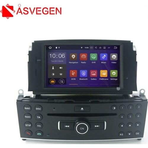 HD Touch Screen DVD Player For Mercedes Benz C200 C180 W204 2007-2010 GPS Navigation Steering Wheel control multimedia