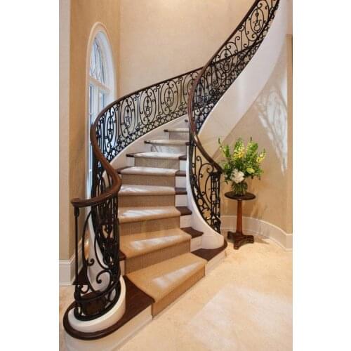 Hench 100% handmade forged custom designs stair risers stair