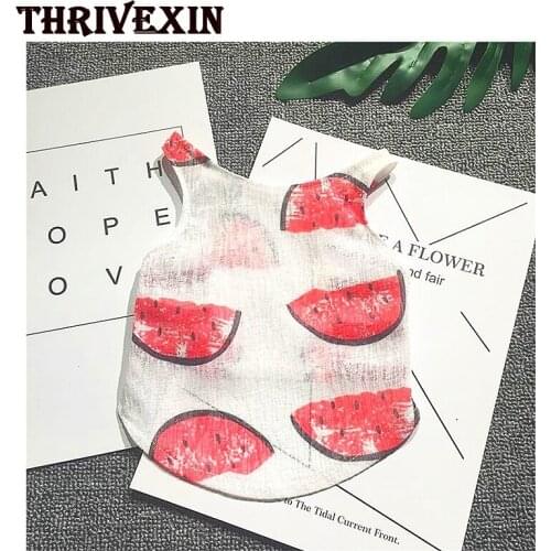 Pet Clothes Summer Clothes Breathable Simple and Cool Cat Clothes Teddy Bear Fighting Clothes Dog Vest Puppy Dog Clothes