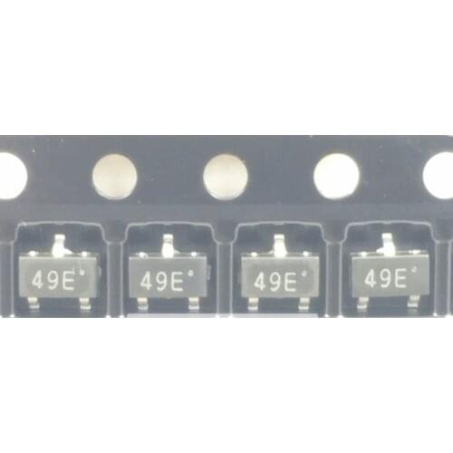 20PCS 50PCS new original SMD 49E SOT23 3503 Hall Element Sensor SS49E Linear AH49E Switch