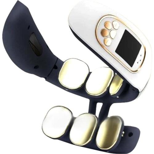 6 Heads Smart Electric Neck And Back Pulse Massager Wireless Heat Cervical Vertebra Relax Pain Kneading Massage Machine