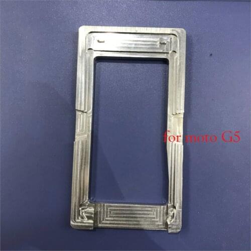 Metal mold LCD Outer Glass Lens Display Screen Glue OCA Alignment Mould Mold For motorola Moto G5