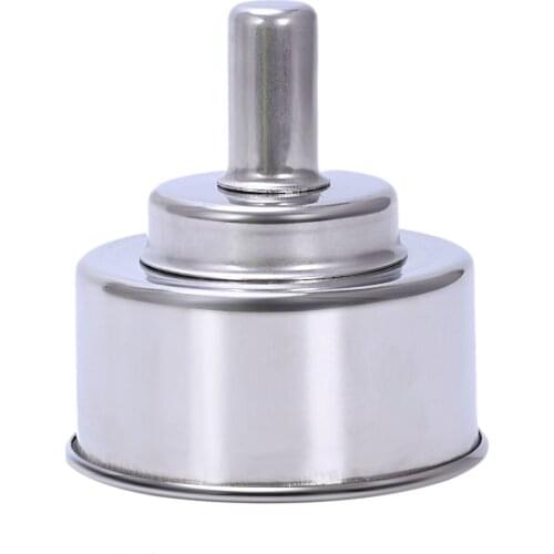 Stainless Steel Alcohol Burner, Lab Spirit Lamp, 200 Ml (6.7 Oz)