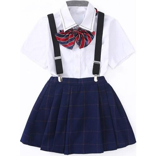 Childrens new bib trousers school uniforms primary and middle school students chorus service boys and girls performing dresses