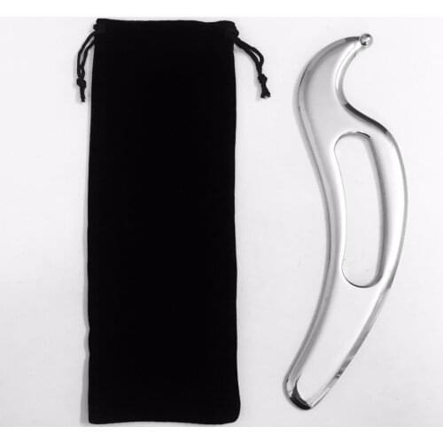 Fascia knife fitness physiotherapy muscle loose massager stainless steel scraping board