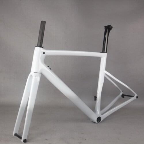 Full Carbon Fiber T800 PF30 Bottom Bracket 142X12mm Axle Custom Paint Disc Road Frame TT-X19