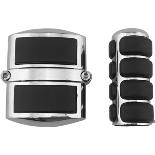Alloy Gear Shift Lever Head Footpeg Pedals Cover Case for Motorcycles ATV