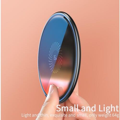 YOUXIU Wireless Charger 15W Qi Induction Charger For Xiaomi Mi 9 Pro Wireless Charging Pad For iPhone 11 X XS Max XR 8 Plus