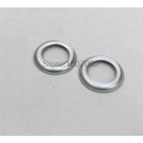 For Volkswagen VW Atlas Teramont 2017 2018 ABS Car Interior Front Seat Headrest Switch Adjust Button Cover Trim 2pcs