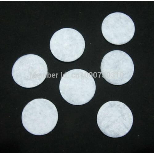 200PCS 20mm Round gasket Circular flannelette gasket Cute Round Appliques Craft Accessory A153*2