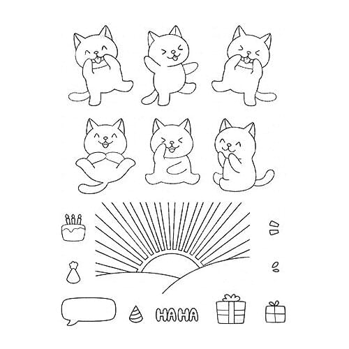 Cheeky Chappy Transparent Clear Silicone Stamp/Seal for DIY scrapbooking/photo album Decorative clear stamp A0139