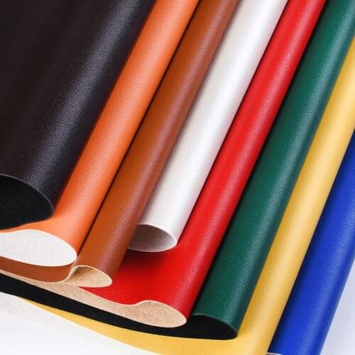 Soft mini Texture PU Leather Fabric For Sewing Clothes DIY Car Seat Cover Home Decoration Synthetic Waterproof Tissus 100X140cm