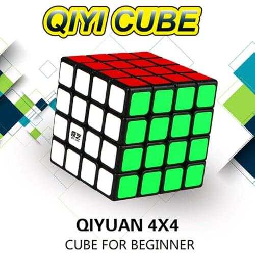 Qiyi 4x4 Cube Qi Yuan S 4x4x4 Magic Cube 4Layers Speed Cube Professional Puzzle Toys For Children Kids Gift Toy