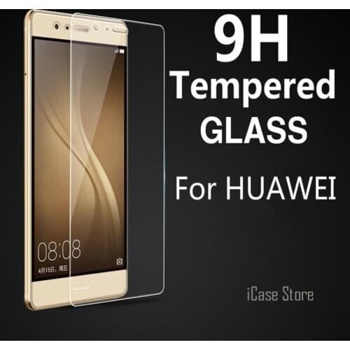 9H Tempered Glass Screen Protector For Huawei P8 Lite P9 Lite Y5II Y5 II 2 Y6 Pro GR5 GT3 Honor 7 Lite Honor 5C 5X 4C PRO Film