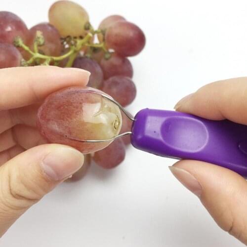 Grape Peeler Vegetable Cutter Fruit Slicer Cherry Kitchen Gadget Peeling Tool Kitchen Accessories