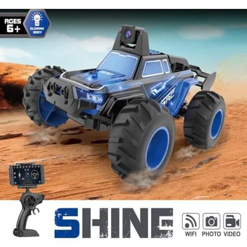 2.4G RC Car with WIFI FPV HD Camera SUV 1:32 mini Off-road High-speed Remote Control Car Climbing Car Childrens VR Toys