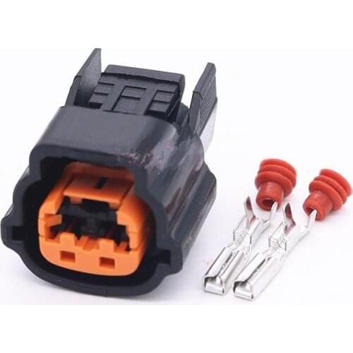 Freeshipping 200sets DJ70213Y-2.3-21 2Pin AMP Car Electrical Wire Connectors for VW,BMW,Audi,Toyota,NISSAN