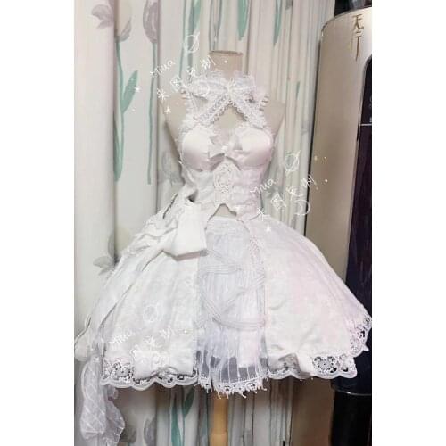 Anime Azur Lane HMS Unicorn SJ Uniform Lolita Dress Stage Performance Outfit Cosplay Costume Halloween Women Free Shipping 2020