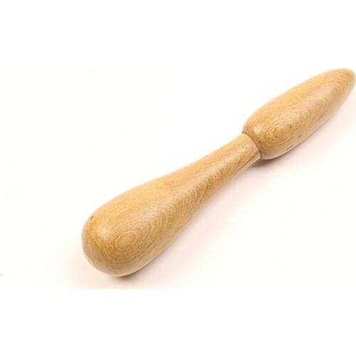 Wooden Cellulite Massage Stick Acupuncture Needle Body Stress Relief Foot Point Acupoint Therapy Massager Roller Gua Sha
