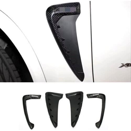 For BMW X5 F15 X5M F85 Car-Styling Carbon Fiber Car Fender Vents Decorative Cover Trim Accessories Replace