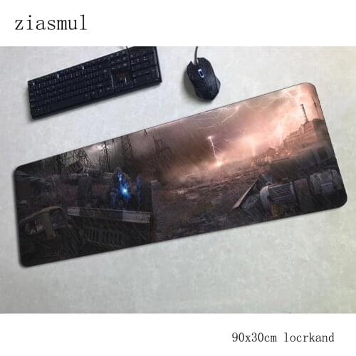 Stalker pad mouse 90x30cm computer gamer mouse pad Fashion padmouse Halloween Gift mousepad ergonomic gadget office desk mats