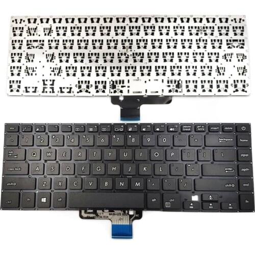 New For Asus VivoBook S510UN S510UN-DB55 S510UN-EH76 S510UN-MS52 S510UN-NH77 Laptop Keyboard US Black