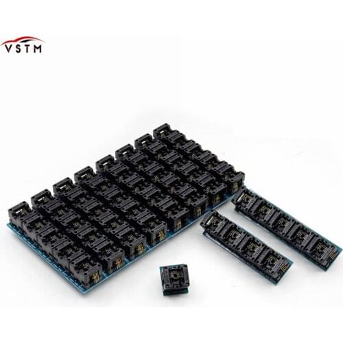 New SOIC8 SOP8 to DIP8 EZ Socket Converter Module With 150mil Connector SOIC 8 SOP 8 To DIP 8 Programmer Output Power Adapter
